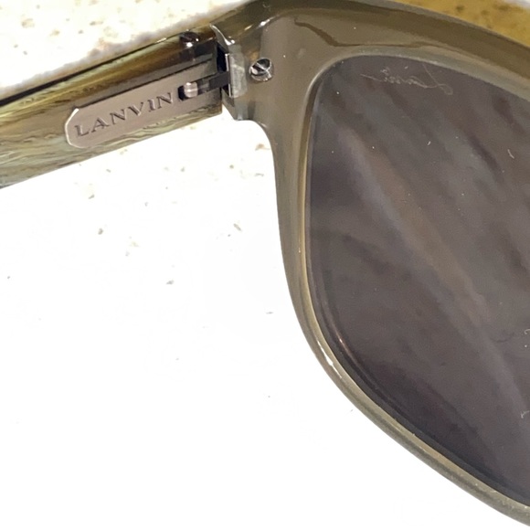 COPY - Lanvin Paris Olive SLN Wayfarer Sunglasses - Picture 5 of 11